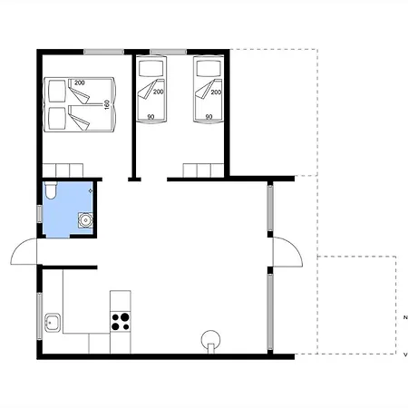 Casa de Férias 601-hvide-sande-bjerregardsvej-375 *